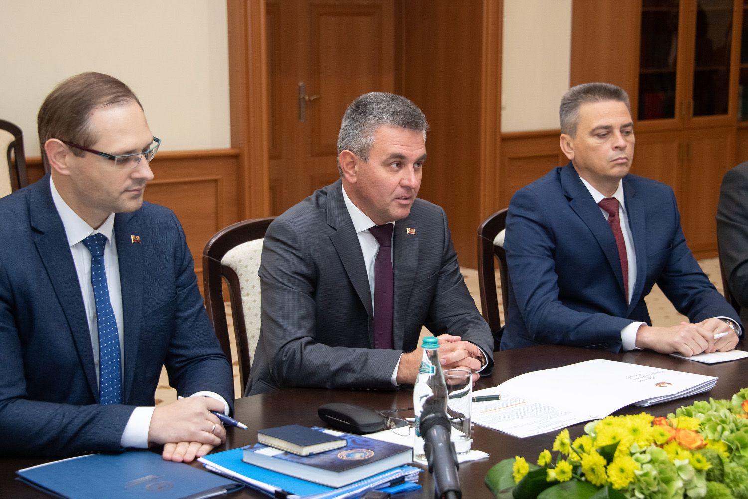 Встреча руководителей Приднестровья и Молдовы